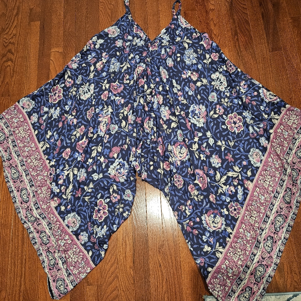 Japna purple  boho floral